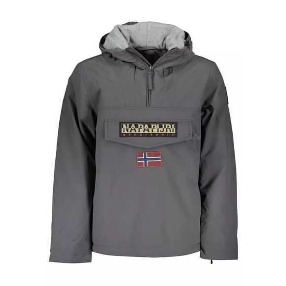 Napapijri Other - Napapijri Gray Polyamide Men Men's Jacket